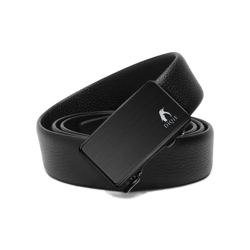Emperor Penguin Top Grain Cow Leather Belts Unisex Width 3.5 Cm-0