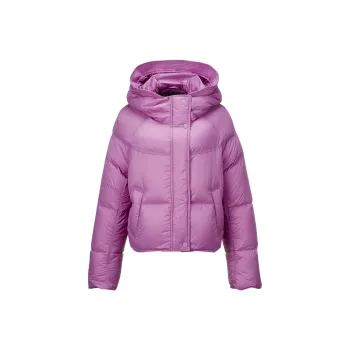 XIANGYING Down Jacket Women's Dark Fruit Purple