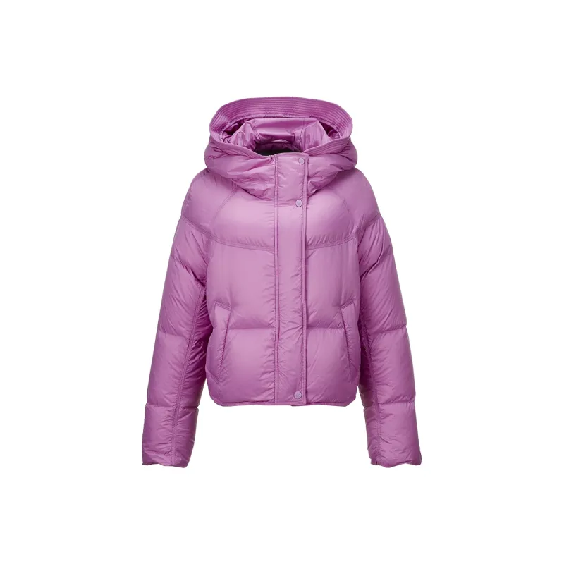 XIANGYING Down Jacket Women's Dark Fruit Purple-0