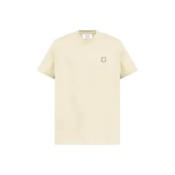 Maison Kitsune Bold Fox Head Patch T shirt