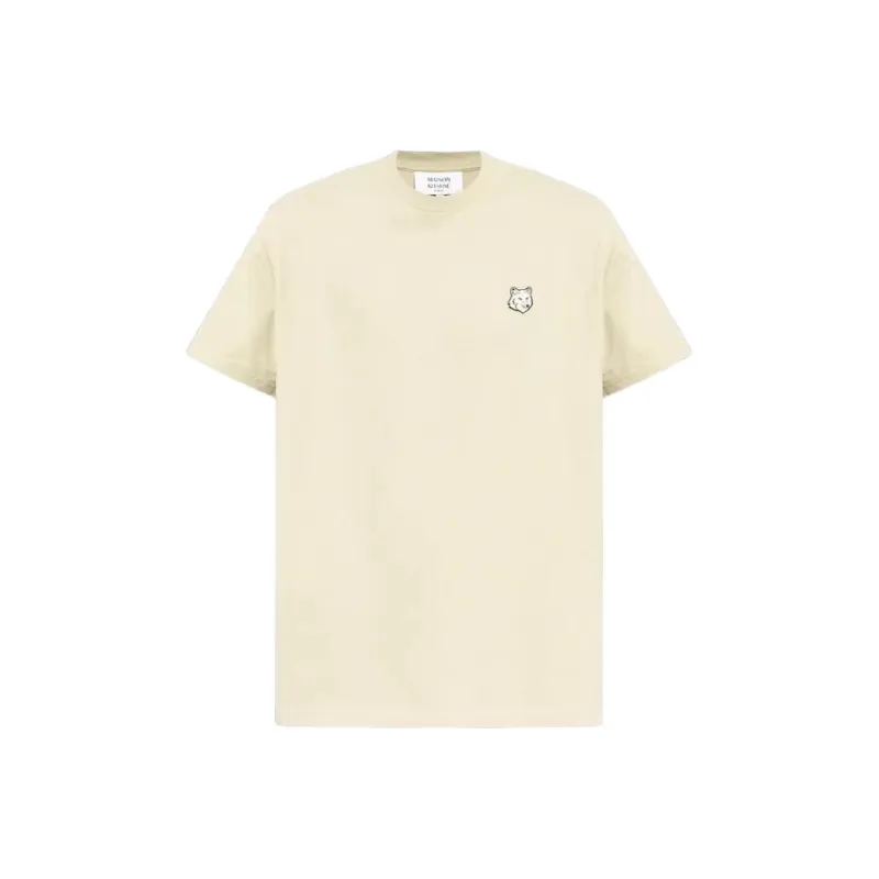 Maison Kitsune Bold Fox Head Patch T shirt-0