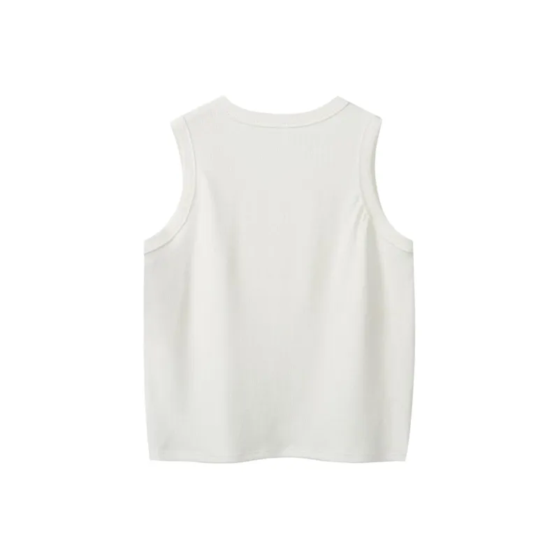 KVIV Tank Tops Men White -6