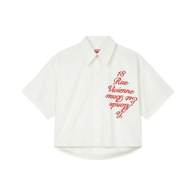 KENZO Shirts Women's White-0