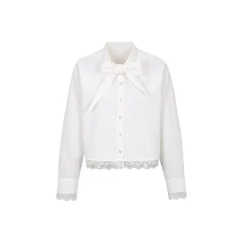 Three Quarters Shirt Women's White