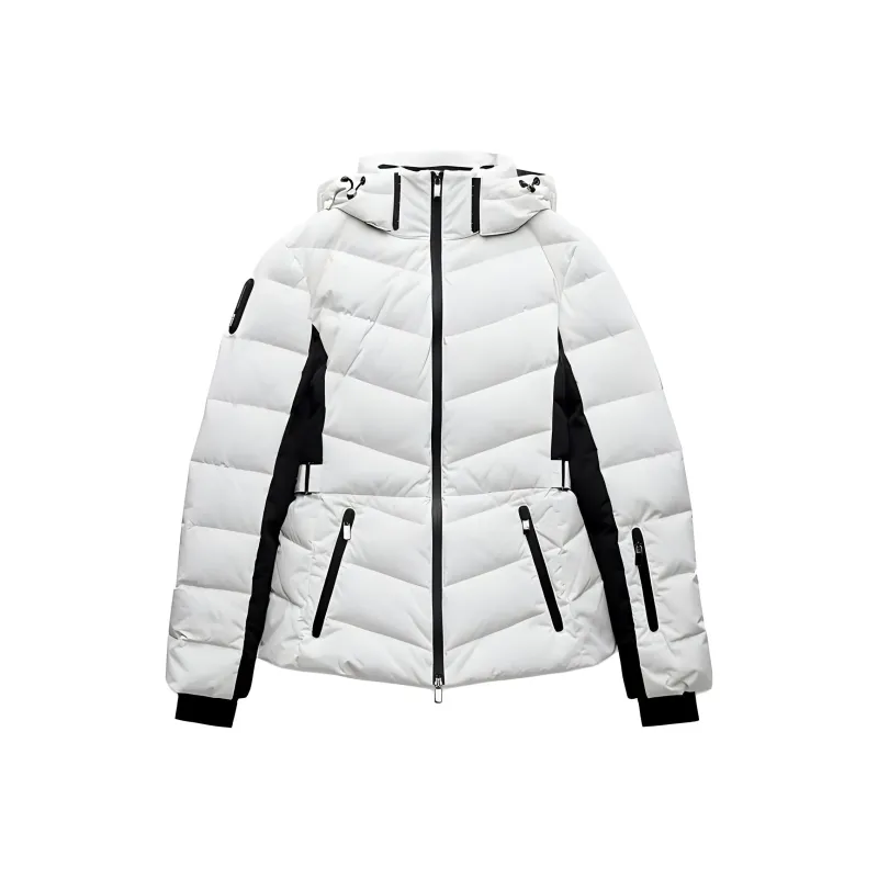 ZARA SKI Skiing Series Down Jackets Women's White-0