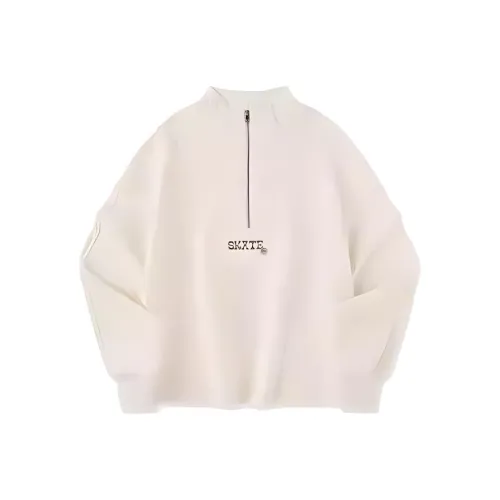 QIAODAN Sports Lifestyle Collection Quality Drying Sweatshirt Women's Cream White