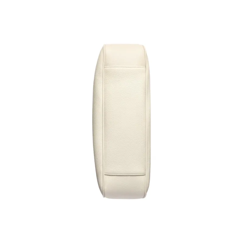 GUCCI Diana Leather One Shoulder Handbag Large Size Women's White-3