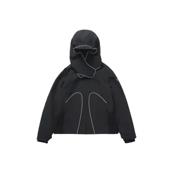 UPON PRO Reflective Strip Protective Cropped Jackets & Coats Unisex