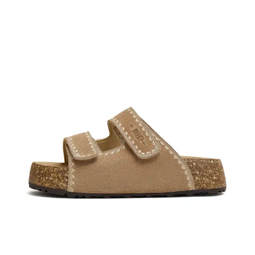 Teenmix Quiet Slip Resistant Abrasion Resistant Cushioning Slide Slippers Women's