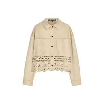 ZARA Jackets Women's Tan