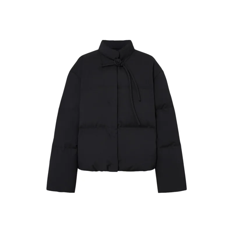 MOCO Down Jacket Women's Blue Black-0