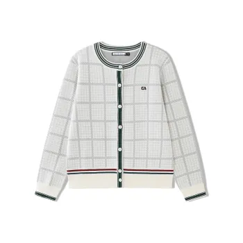 Elle Active Knitwear Women's Gray/White