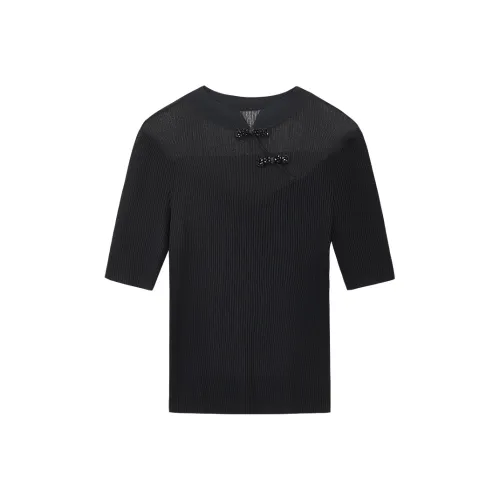 Yu Qianwen Knitwear Women's Black