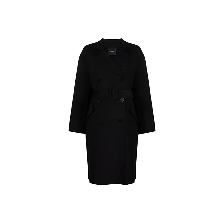 THEORY Coats Women's Black-0