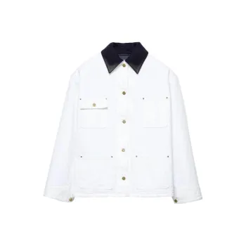 PRADA Technical Canvas Blouson Jacket