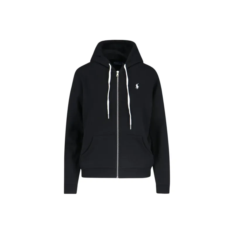 Polo Ralph Lauren Logo Embroidered Zipped Hoodie-0