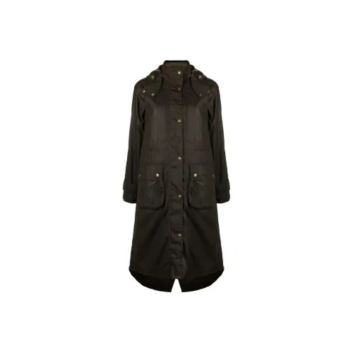 BARBOUR Long Cannich Wax Coat