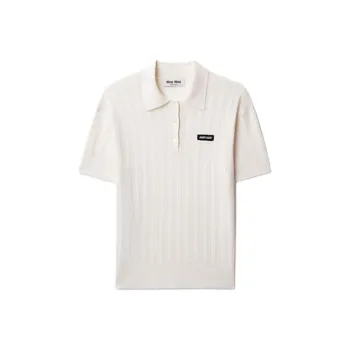 MIU MIU Polo Shirt Women's White