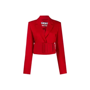 OFF-WHITE FW21 Business Suits Women's Red