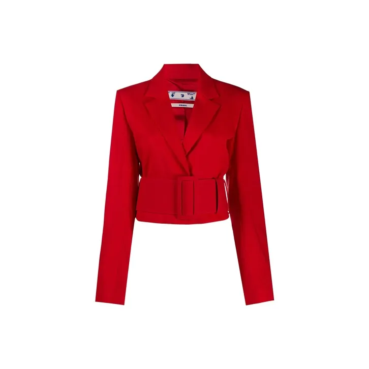 OFF-WHITE FW21 Business Suits Women's Red-0