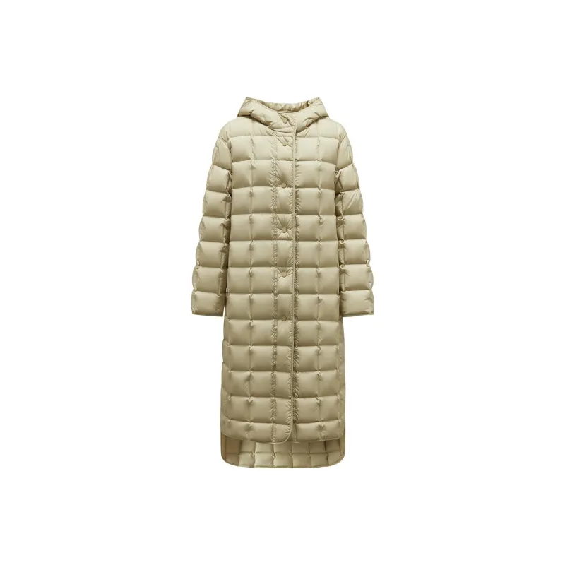 JZ Juzui Down Jacket Women's Yellow Green-0