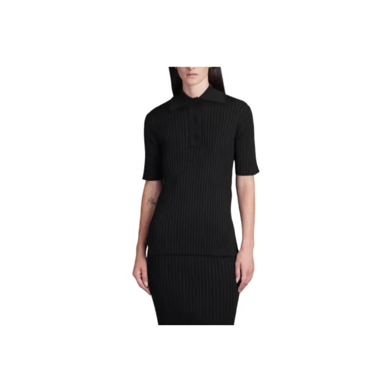 JIL SANDER Polo Shirt Women's Black-0