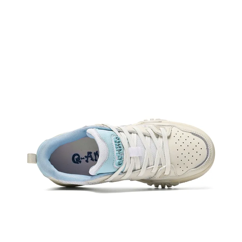 Q AND Slip Resistant Cushioning Abrasion Resistant Low Top Skateboard Shoes Unisex-4