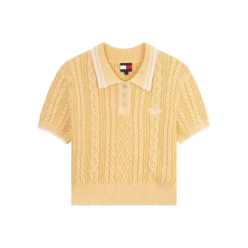 Tommy Hilfiger Knitwear Women's Cream Yellow
