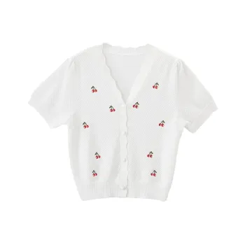 XIANGYING Knitwear Women's White