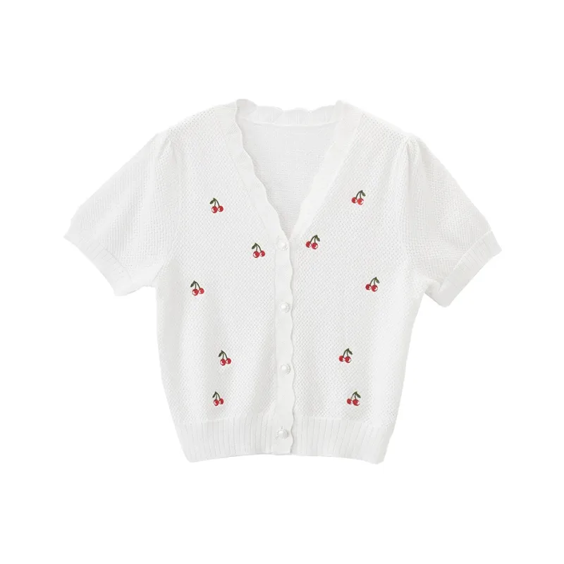 XIANGYING Knitwear Women's White-0