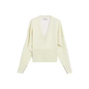 Lanvin SS24 Knitwear Women's Chamomile Color