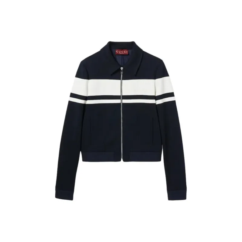GUCCI SS25 Jackets & Coats Women's Dark Blue-0