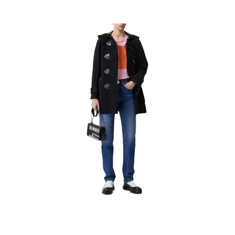 Burberry Coat Women's Marine Blue-0
