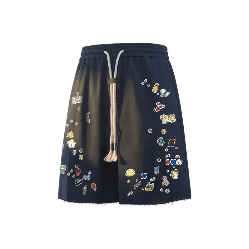 Ice Flying Casual Shorts Unisex-21