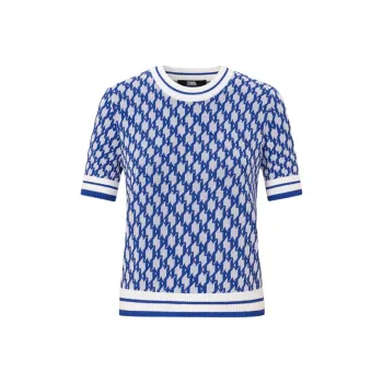 KARL LAGERFELD SS24 Knitwear Women's Blue