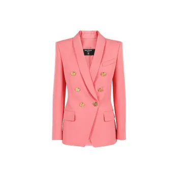 BALMAIN Business Suits Women's Pink