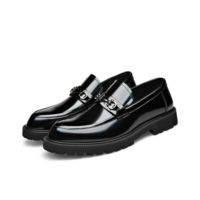 Romon Loafers Men Black-3