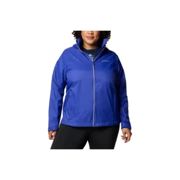 Columbia Switchback IV Jacket - Plus Size Jacket Women's Iron Lotus Blue