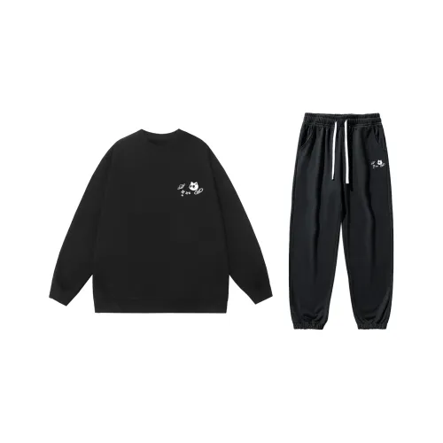 ORIGINAL X YOUTH Casual Sportswear Unisex Black