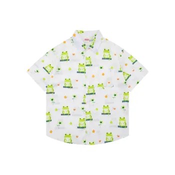 ROBINHOOD Shirt Unisex Frog White