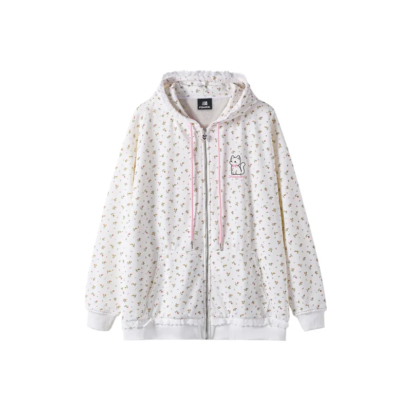 FOASIS Sweatshirt Women's White-0
