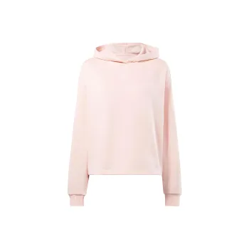 Reebok Identity Fleece Hoodie Sweatshirt Women's Pink