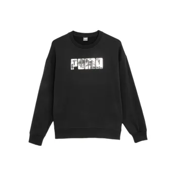 PUMA Sweatshirts Women's Black