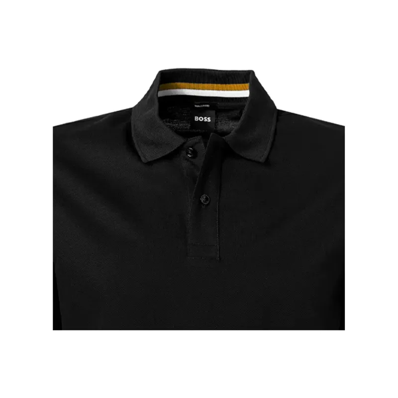 HUGO BOSS Polo Shirt Men's Black-4