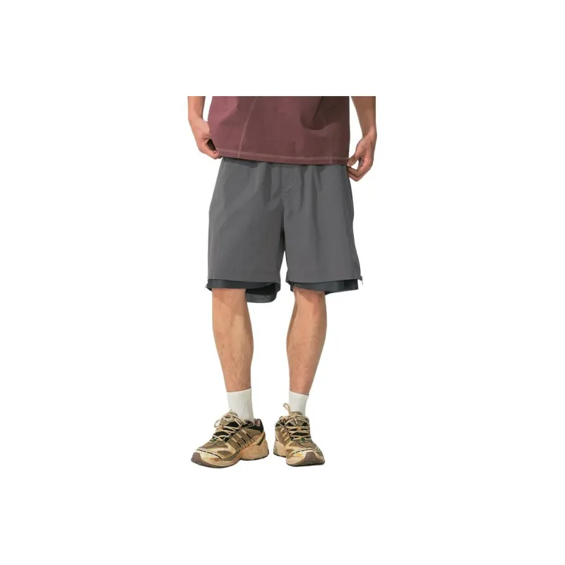 NOTHOMME Monterest Shun Time Wilderness Casual Shorts Unisex-3