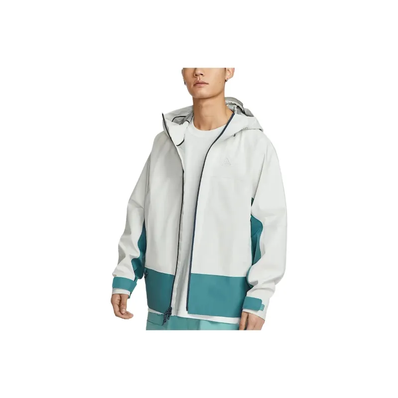 Nike ACG STORM FIT ADV Windbreaker Jackets Unisex Phantom Gray White/Smoke Blue/Mountain White-0