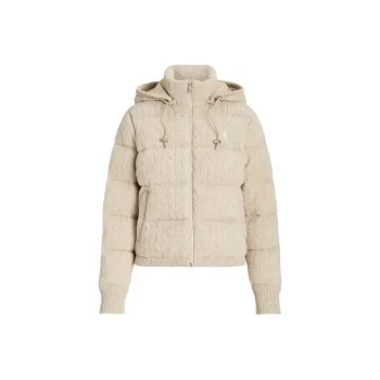 Polo Ralph Lauren FW23 Down Jacket Women's Brown