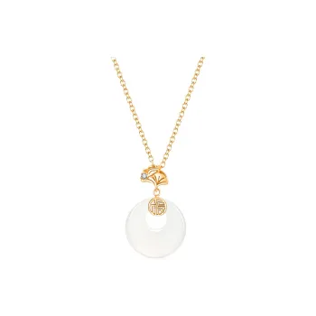 Kim Ka Fook Chalcedony Necklaces Women's