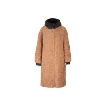 Moncler Coats Women's Camel