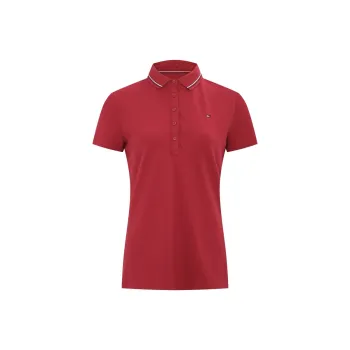 Tommy Hilfiger Polo Shirt Women's True Red 600